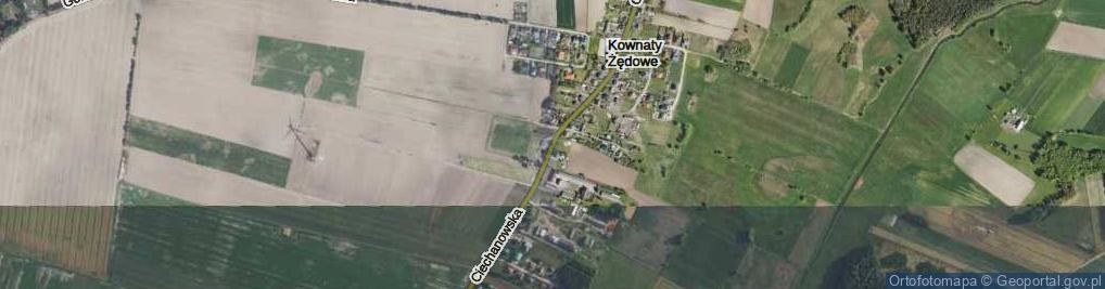 Zdjęcie satelitarne Ciechanowska ul.